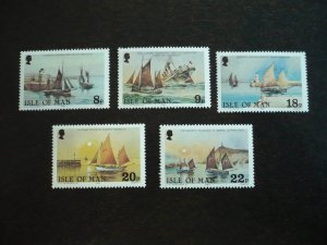 Stamps - Isle of Man - Scott# 184-188 - Mint Never Hinged Set of 5 Stamps