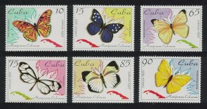 Caribic Butterflies 6v 1995 MNH SG#3968-3973