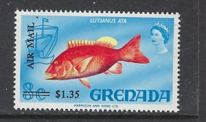 Grenada C16 MNH 1972 Fish (ap8318)