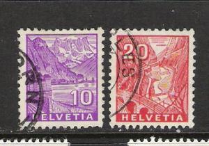 SWITZERLAND 221, 223 VFU Q521