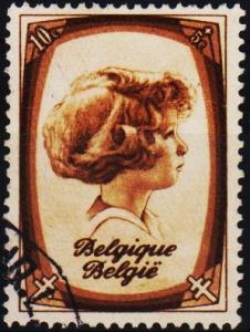 Belgium. 1938 10c+5c  S.G.831 Fine Used