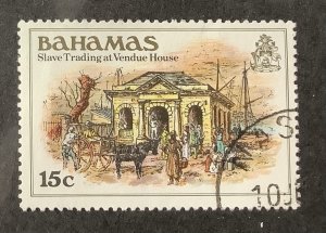 Bahamas 1980  Scott 470 used - 16c,   History of the Bahamas, wrecking in 1880s