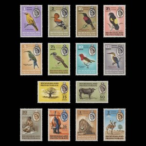 Bechuanaland 1961 (MLH) Wildlife Definitives ✔️