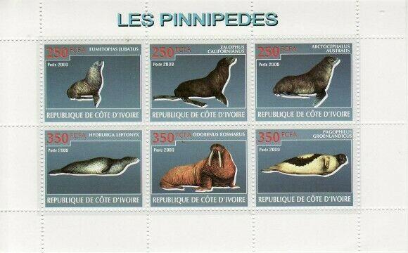 Marine Mammals -  Sheet of 6  - SV0482