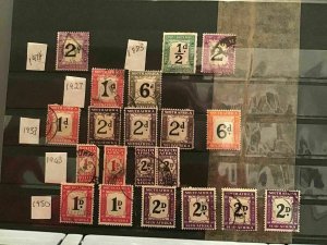 South Africa postage due used   stamps     R26494