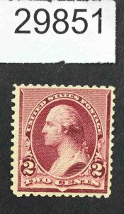 US STAMPS  #219D MINT OG NH LOT #29851