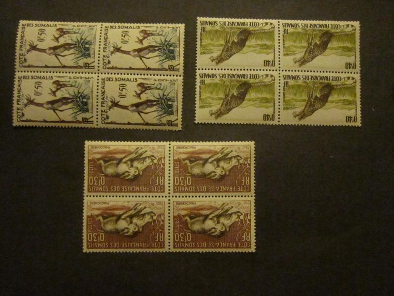 Somali Coast #271-73 Mint Never Hinged - WDWPhilatelic 