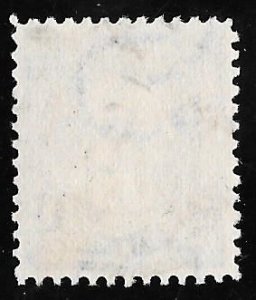 264 1 cent Superb Cancel Franklin, Deep Blue Stamp used VF