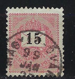 Hungary Scott # 42b, used