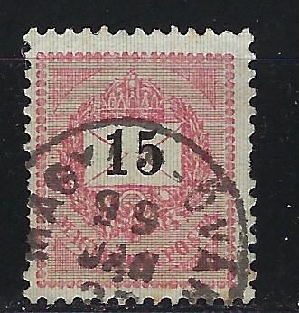 Hungary Scott # 42b, used