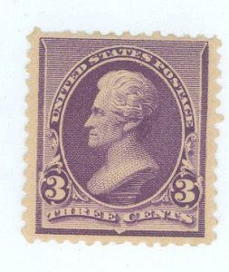 United States #221 Mint (NH) Single