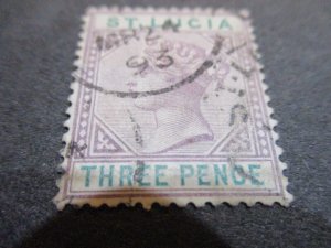 St. Lucia # 32  Used  - WDWPhilatelic (01/23) 