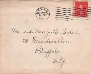 1927 PRIVATE COVER LOCAL MAIL WITHIN BUFFALO N.Y. 2c WASHINGTON F/VF CONDITION