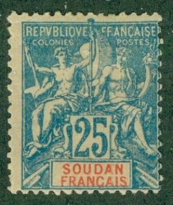 FRENCH SUDAN 13 MH (RL) 2798 CV $8.00 BIN $3.90