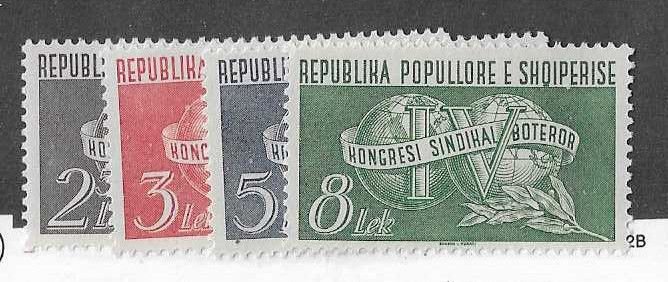 Albania Sc #512-5 set of 4 NH VF