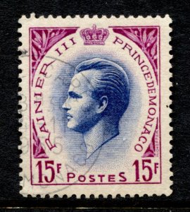 Monaco Stamp #337 USED VF SINGLE