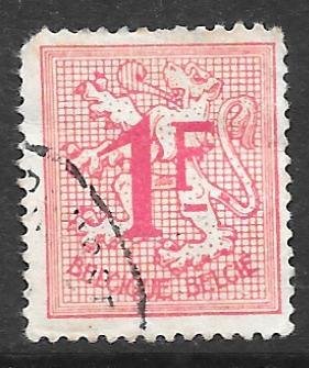 Belgium 420: 1f Lion Rampant, used, F-VF