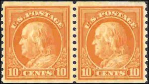 497 Mint,OG,NH... Pair... SCV $85.00