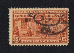 #E16 used 15c Orange 1931 Issue