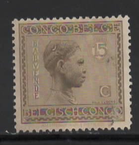 Belgian Congo Sc # 90 used (RRS)