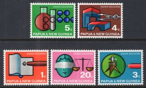 Papua New Guinea 232-236 MNH VF