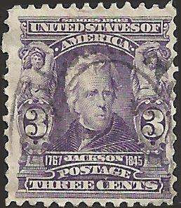 # 302 Bright Violet Used Andrew Jackson