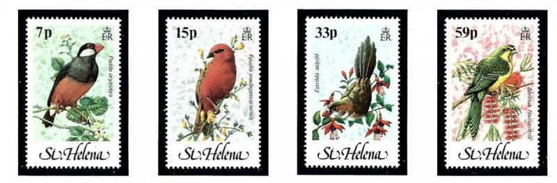 St Helena 394-97 MNH 1983 Local Birds