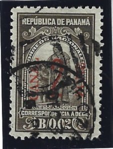 Canal Zone Scott #J8 Used 2c Postage Due Surcharged 2019 CV $7.50