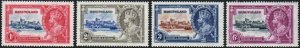 Basutoland Stamp 11-14  - King George V Silver Jubilee