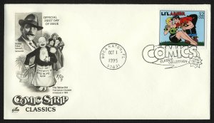 #3000q 32c Li'l Abner, Art Craft FDC **ANY 5=FREE SHIPPING**