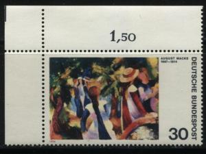 Germany 1136       MNH Margin Number 