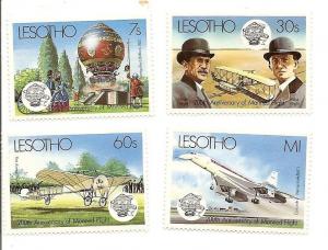 Lesotho 403-406 MNH
