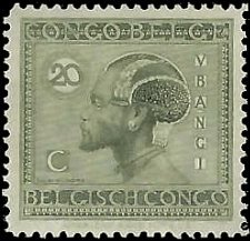 BELGIAN CONGO   #91 MH (1)