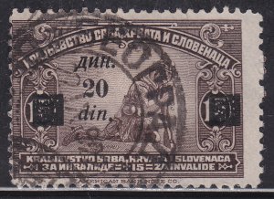 Yugoslavia 20 National Unity 1922