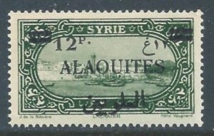 Alaouites #41 NH 1.25p Value Surcharged & Ovptd. Alaouites