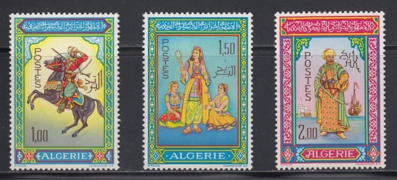 Algeria  #362-64   mnh    cat $15.00