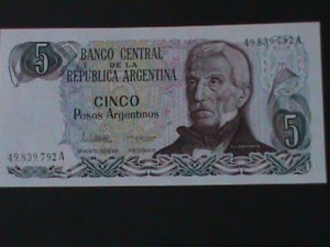 ​ARGENTINA-1983 CENTRAL BANK-$10 PESO-UN-CIRCULATED-VF WE SHIP TO WORLDWIDE