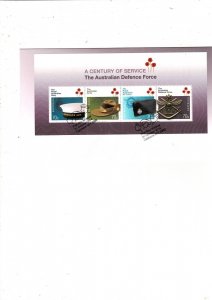 AUSTRALIA  2014 CENTURY OF SERVICES  THE AUSTRALIAN DEFENCE FORCE FDC MNH