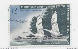 UNITED STATES, SCOTT # RW33, USED