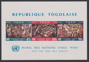 Togo Disarmament MS 1967 MNH SC#C78a SG#MS539