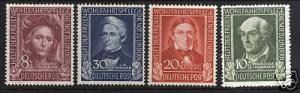 Germany #B310 - #B313 VF/NH Set