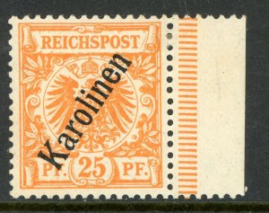 Cameroun 1900 Germany 25 pfg Orange 56° Scott #5 Mint X149