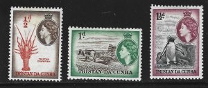 Tristan Da Cuna Scott #14-16 Mint Short Set Stamps 2019 SCV = $2.50