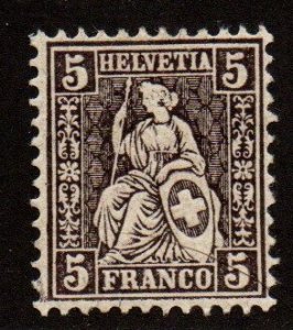 Switzerland 43b Mint Hinged