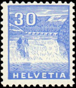 Switzerland #219-225, Complete Set(7), 1934, Hinged
