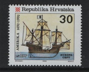 Croatia   #134  MNH  1992  Europa 30d