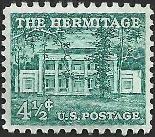 # 1037 MINT NEVER HINGED ( MNH ) THE HERMITAGE HOME OF ANDREW JACKSO    