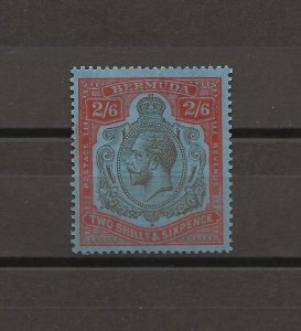 BERMUDA 1924/32 SG 89k MINT Cat £3250. CERT