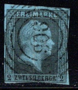 German States Prussia Scott # 4, used