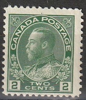 Canada SC# 107 Mint Never Hinged Thinned,  (~1883)